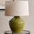 Libra Aubrey Green Ceramic Large Table Lamp