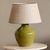 Libra Aubrey Green Ceramic Small Table Lamp