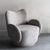 Libra Bingham Taupe Fabric Swivel Armchair