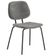 2 x Soho Lily Grey Velvet Fabric Dining Chair