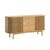 Soho Oak 2 Door Slatted Sideboard - 140cm