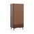 Soho Dark Oak 2 Door 1 Drawer Slatted Wardrobe