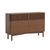 Soho Dark Oak 6 Drawer Slatted Chest