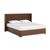 Soho Dark Oak 6ft Queen Size Slatted Bed