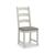 2 x Salcombe Grey Oak Ladder Back Dining Chair