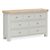 Salcombe Grey Oak 3+4 Drawer Wide Chest