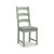 2 x Salcombe Sage Oak and Grey Ladder Back Dining Chair