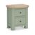 Salcombe Sage Oak 2 Drawer Bedside Cabinet