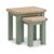 Salcombe Sage Oak Nest of 2 Tables