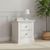 Bordeaux Cotton 2 Drawer Bedside Cabinet