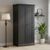 Bordeaux Charcoal 2 Door Wardrobe