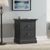 Bordeaux Charcoal 2 Drawer Bedside Cabinet