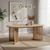 Soho Oak 8 Seater Oval Dining Table with Slatted Base - 200cm