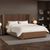 Soho Dark Oak 6ft Queen Size Slatted Bed