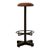 2 x Buffalo Brown Leather Round Barstool
