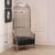 Eliza Silver Metal Frame Dome Cage Chair