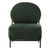 Haya Green Velvet Fabric Retro Chair