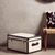 Kensington Townhouse Grey Leather Storage Trunk