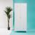 Academy White Metal 2 Door Wardrobe