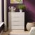 Milan Cashmere Gloss 4 Drawer Chest