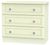 Pembroke Cream 3 Drawer Small Chest