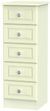 Pembroke Cream 5 Drawer Narrow Chest
