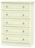 Pembroke Cream 5 Drawer Chest
