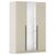 Rauch Alba 136cm 3 Door Mirror Wardrobe - Champagne