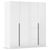 Rauch Alba 181cm 4 Door Wardrobe - White Gloss