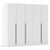 Rauch Alba 226cm 5 Door Wardrobe - Alpine White