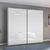 Rauch Aurelio 218cm White Gloss 2 Door Sliding Wardrobe