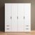 Rauch Essea 168cm 4 Door Wardrobe with Drawers - Alpine White