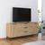 Rauch Flipp 2 Door Low Sideboard with Metal Base - 160cm - Artisan Oak