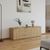 Rauch Flipp 3 Door Low Sideboard with Adjustable Height - 199cm - Artisan Oak