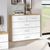 Rauch Morella 3+2 Drawer Chest - Sonoma Oak and White High Gloss