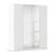 Rauch Wingview Lite 181cm 4 Door Wardrobe with Mirror - Alpine White