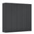 Rauch Wingview Lite 226cm 5 Door Wardrobe - Metallic Dark Grey