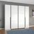 Rauch Mood 225cm 4 Door Wardrobe - Alpine White