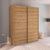 Rauch Evelyn 181cm 2 Door Sliding Wardrobe - Wild Oak
