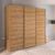 Rauch Evelyn 242cm 3 Door Sliding Wardrobe - Wild Oak