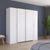 Rauch Kronach 225cm 4 Door Wardrobe - Alpine White
