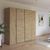 Rauch Kronach 225cm 4 Door Wardrobe - Artisan Oak