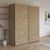 Rauch Kronach 175cm 2 Door Sliding Wardrobe - Artisan Oak