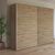 Rauch Kronach 261cm 2 Door Sliding Wardrobe - Artisan Oak