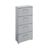 Rauch Skat Shine 4 Drawer Narrow Chest - Silk Grey