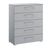 Rauch Skat Shine 5 Drawer Chest - Silk Grey