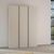 Rauch Skat Meridian 151cm 3 Door Wardrobe - Silk Grey