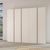 Rauch Skat Meridian 251cm 5 Door Wardrobe - Alpine White