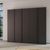 Rauch Skat Meridian 251cm 5 Door Wardrobe - Graphite