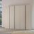 Rauch Skat Meridian 251cm 5 Door Wardrobe - Silk Grey